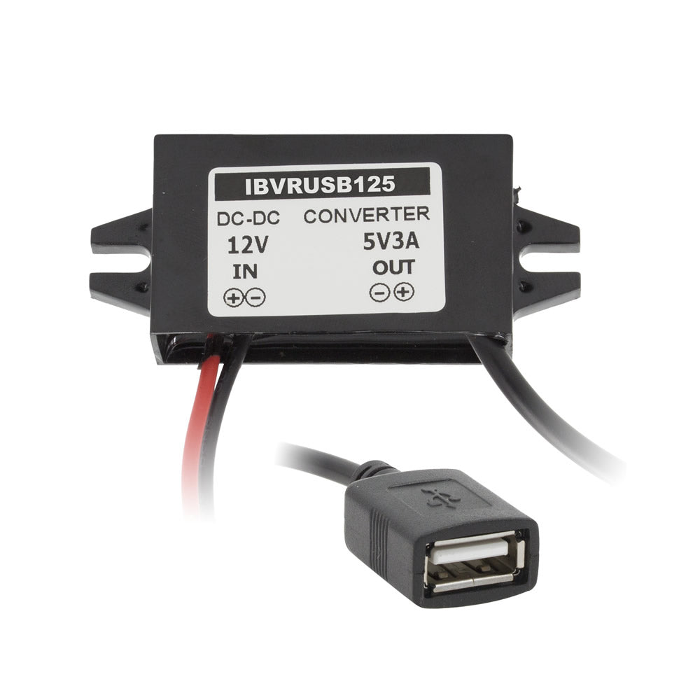 Install Bay 12V TO 5V USB Voltage Reducer - IBVRUSB125