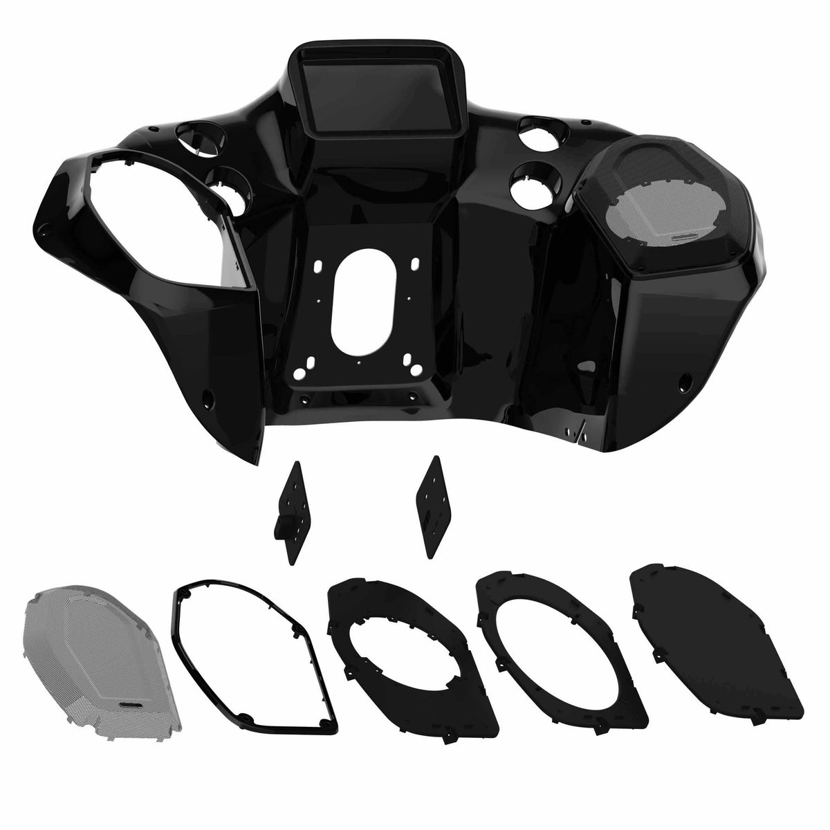 Metra Harley-Davidson Roadglide (FLT/Sharknose fairing) 1998-2013 - 95-HDIF2