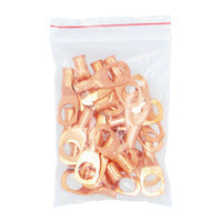 Install Bay Copper Uninsulated Ring Terminal 4 Gauge 1/2 inch - CUR412