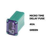 Install Bay 40AMP MICRO FEMALE TIME DELAY FUSE - each - FMM-40