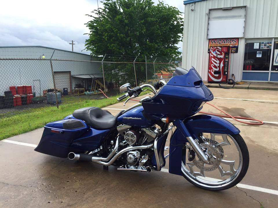 Barbaric Tendencies Harley Touring Chrome Wheels