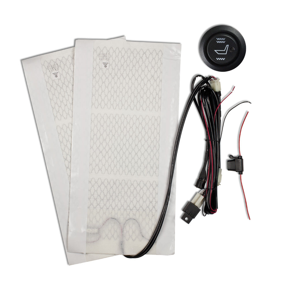 Install Bay SINGLE SEAT HEATER w/ ILLUMINATED 3 POSITION SWITCH - IBHS1
