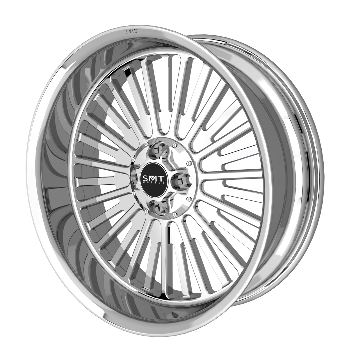 Big Fatty Harley Trike Chrome Wheels