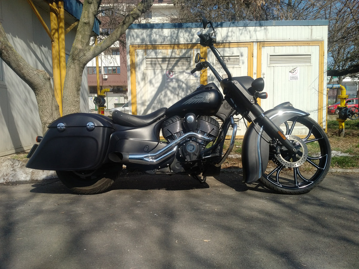 Blade Runner Harley Softail | Dyna | Sportster Black Double Cut Wheels