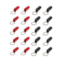 T-Spec V8 Ring Terminal | 8 AWG | 3/8 in. | 20 Pack - V8-RTN19-20