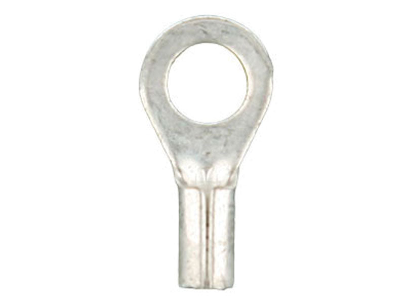 Install Bay Uninsulated Ring Terminal 4 Gauge 1/4 inch - Package of 25 - UR414