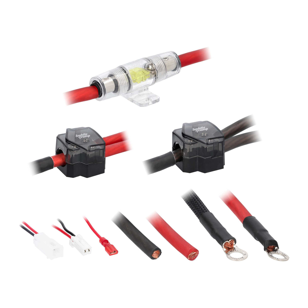 Metra Front Fairing Dual Amp Wiring Kit - Fits Harley-Davidson® FL - BC-9704