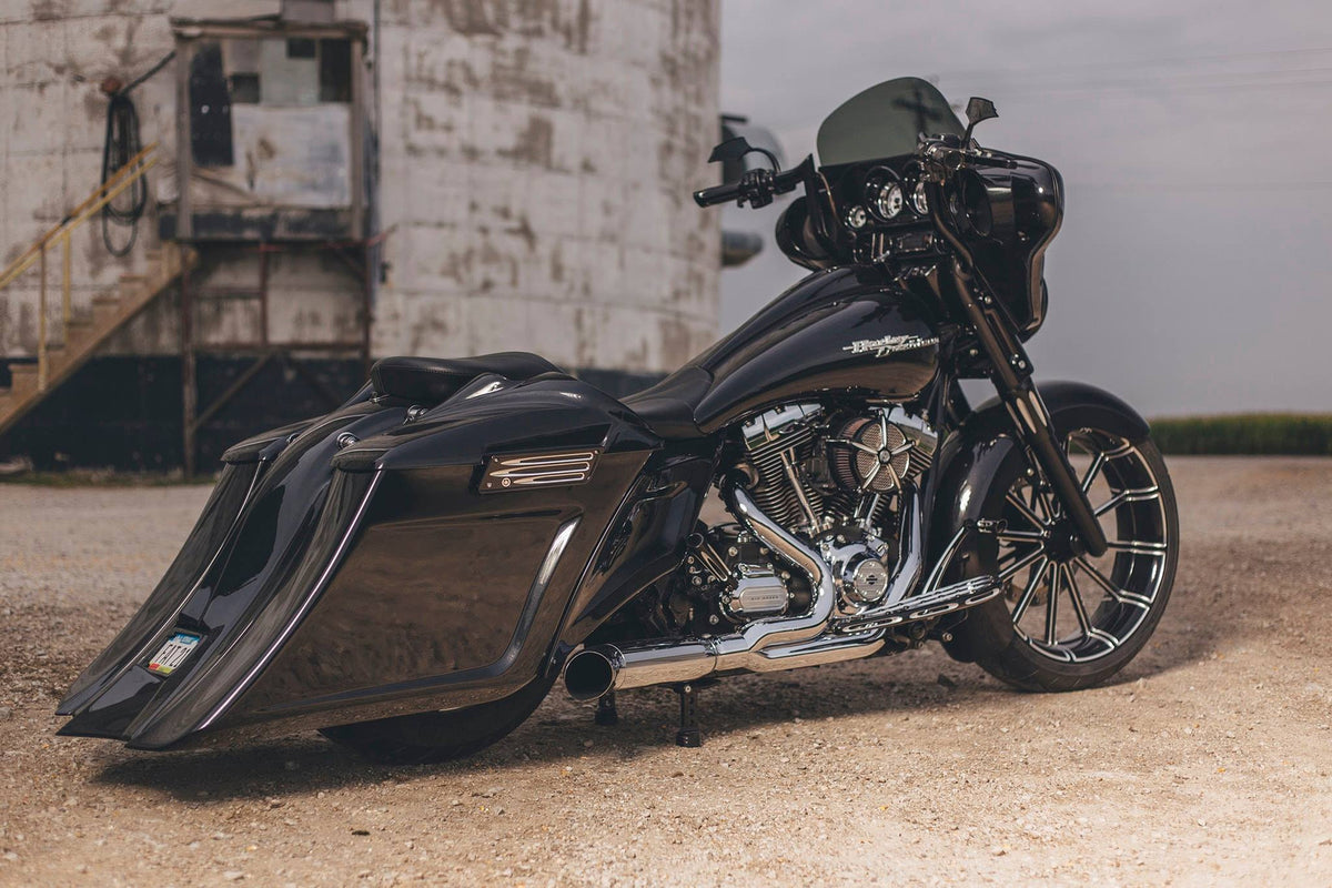 Centerfold Harley Touring Black Double Cut Wheels