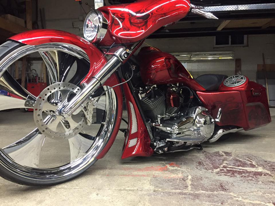 Classic Harley Softail | Dyna | Sportster Chrome Wheels
