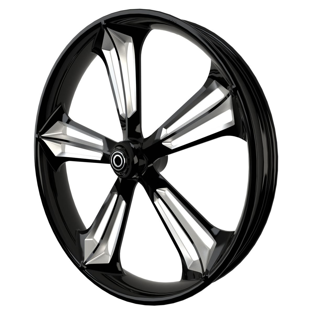Contraband 3D Harley Black Double Cut Wheels