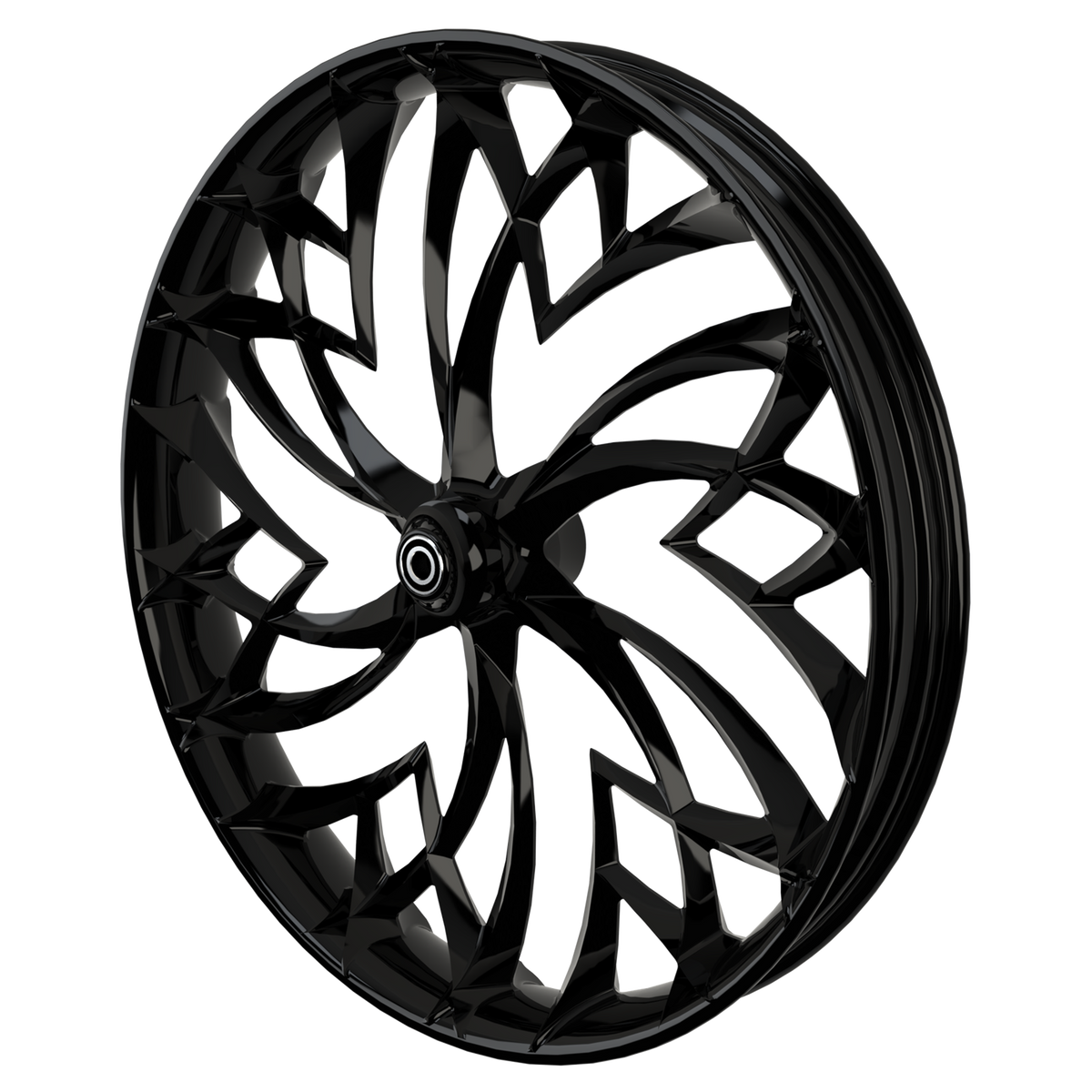 Crusade 3D Harley Black Wheels