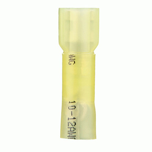 Install Bay Heat Shrink Yellow Fem Insul Quick Disconnects 12-10 Ga .250 - HSYFFI