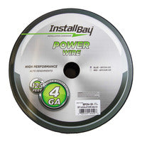Install Bay CCA Value Line 4 Gauge Power Cable Blue - 125 Foot Coil - IBPC04-125