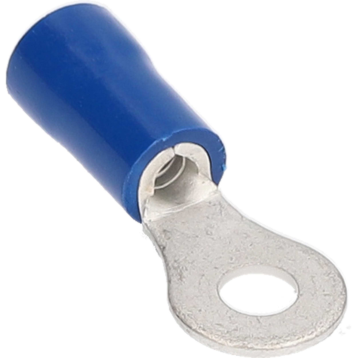 Install Bay Blue Vinyl Ring Terminal 16-14 Gauge #10 - Package of 100 - BVRT10