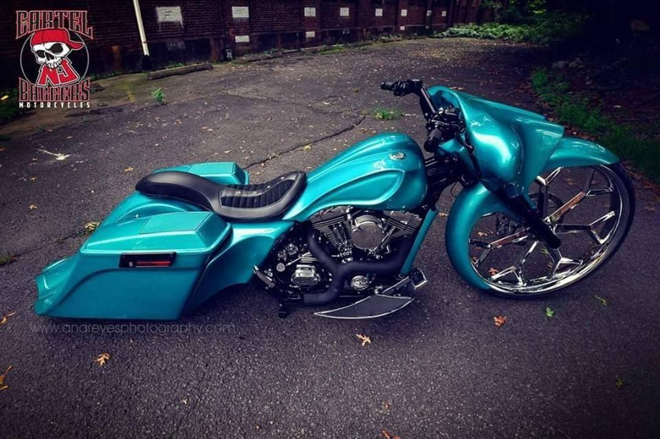Deception Harley Touring Chrome Wheels