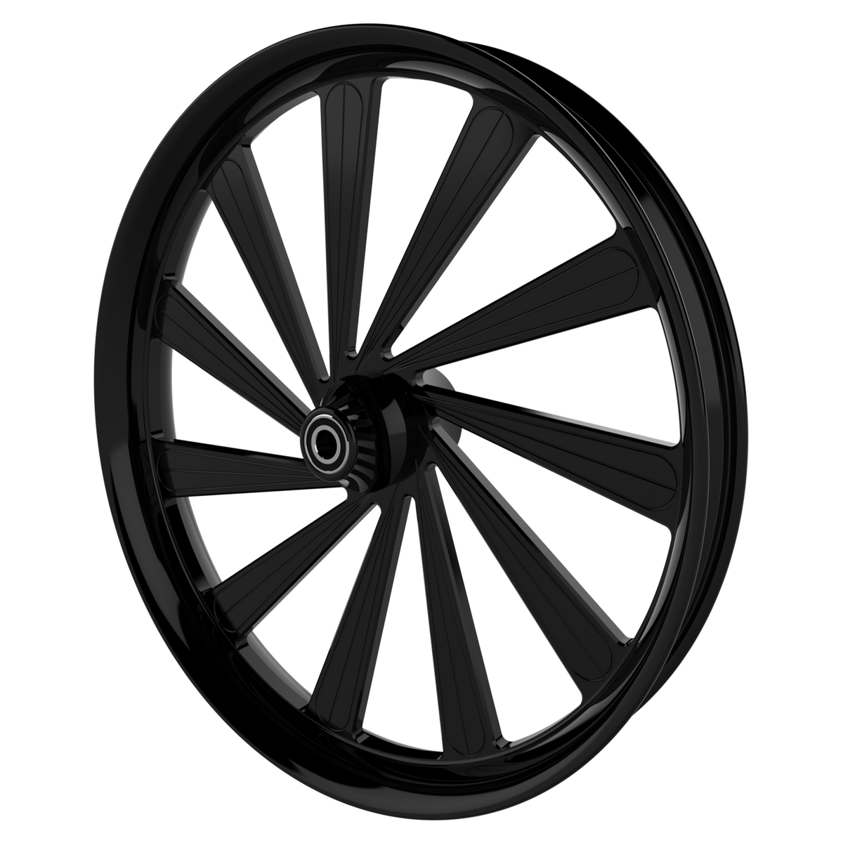 Derailed Harley Touring Black Wheels