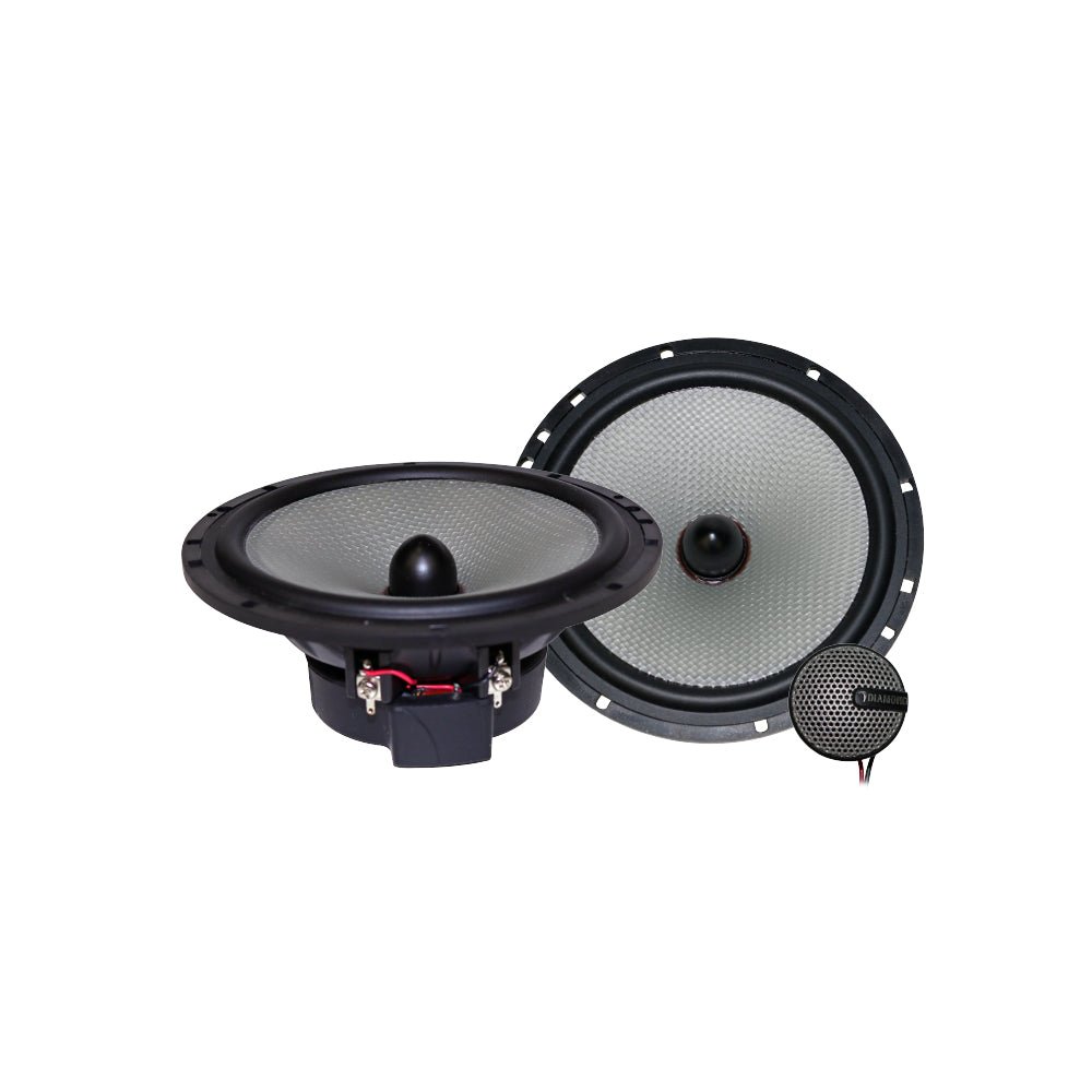 Diamond Audio 6.5" DMD Series 2-Way Convertible Component Speaker Set - DMD65V