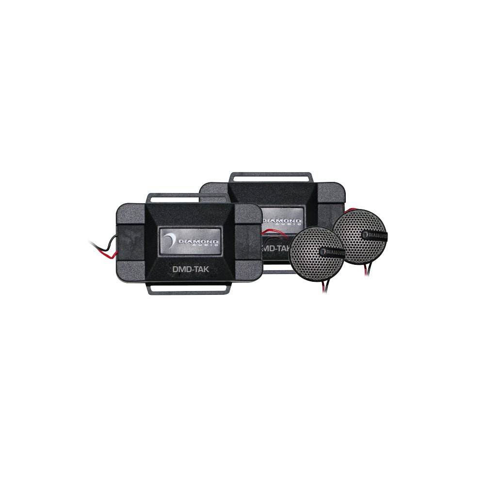 Diamond Audio 1" DMD Series Silk Dome Tweeter Kit - DMDTAK