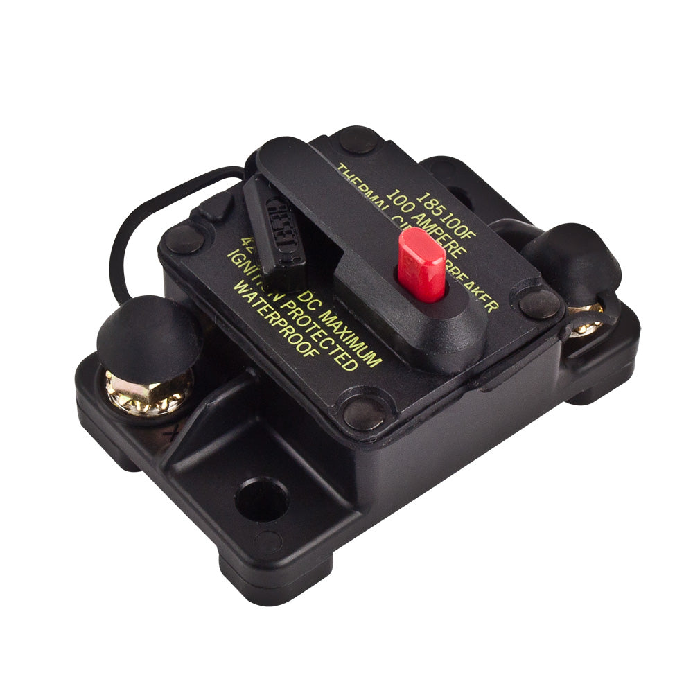 Install Bay Circuit Breaker Manual Reset 100 AMP - Each - CB100MR