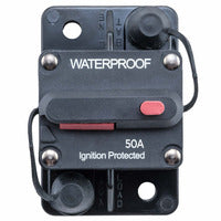 Install Bay Circuit Breaker Manual Reset IP67 Rated - 50 Amp - E-CB50MR