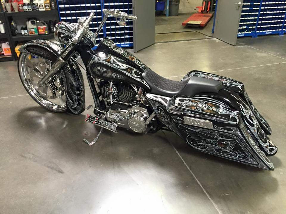 Edge Harley Pan America Chrome Wheels