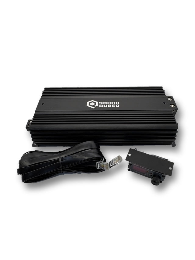 SoundQubed C1-5300 5,300w RMS Mono Amplifier Full Range Hybrid Compact Class D
