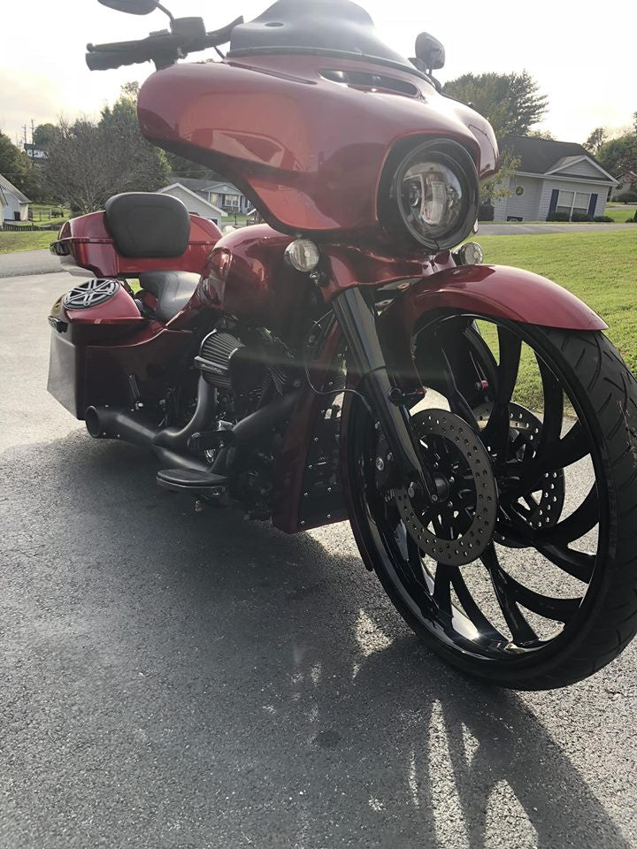 El Krwa Harley Pan America Black Wheels