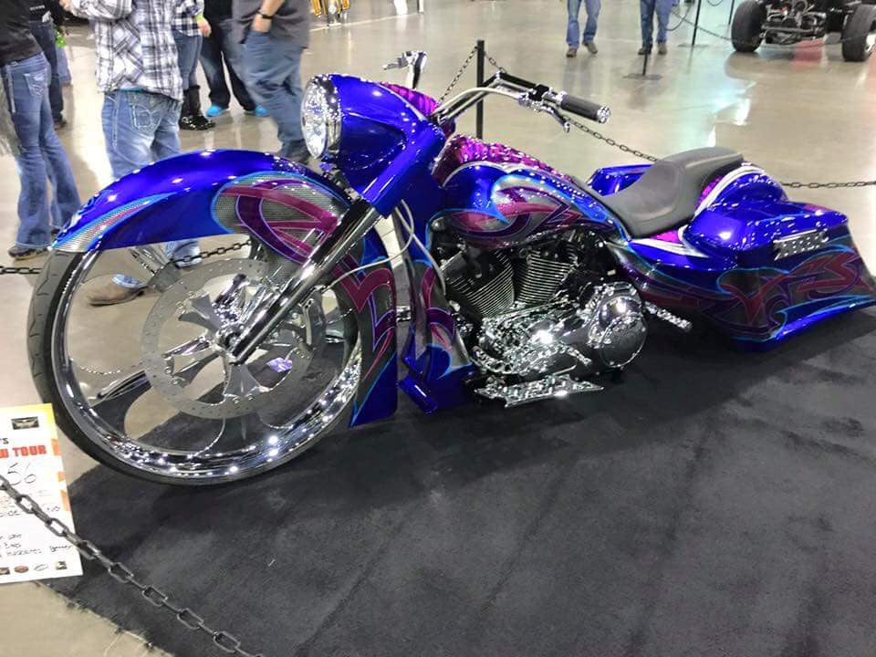 El Toro matching rotor on motorcycle wheel