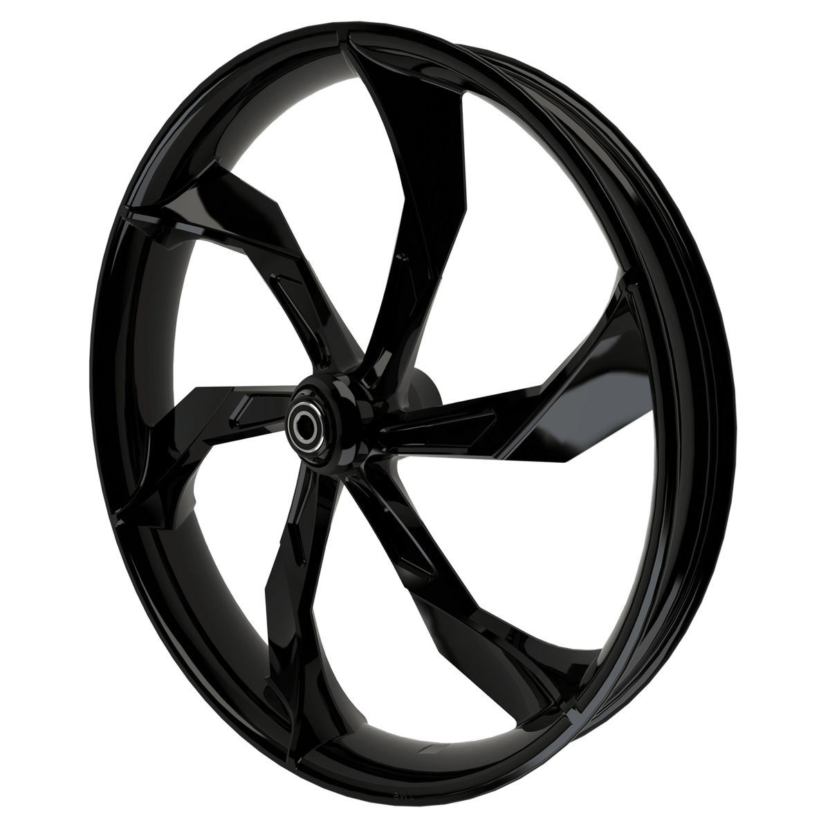 F22 3D Harley Black Wheels