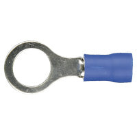 Install Bay Blue Vinyl Ring Terminal 16-14 Gauge 5/16 inch - BVRT516