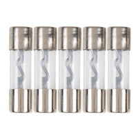 Raptor Mid Series Nickel-Plated AGU Fuses | 50A | 5 Pack - RAGU50-5