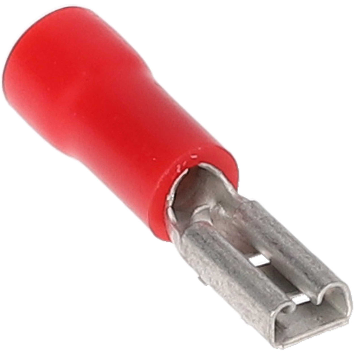 Install Bay Red Vinyl Female Quick Disconnect 22-18 Gauge .110 - RVFD110