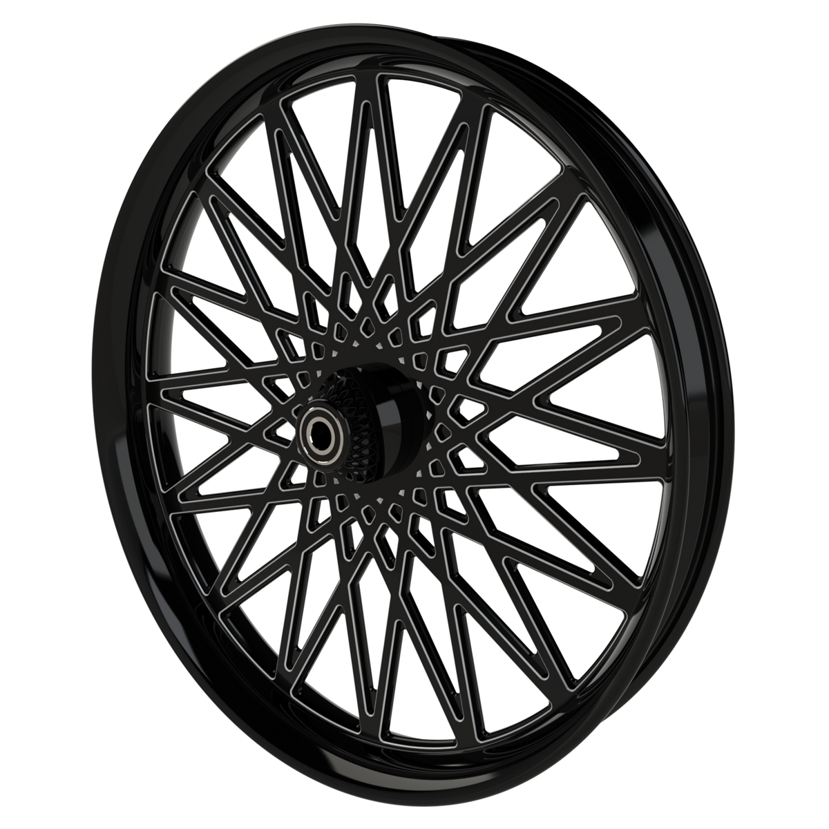 Gasser Harley Pan America Black Double Cut Wheels