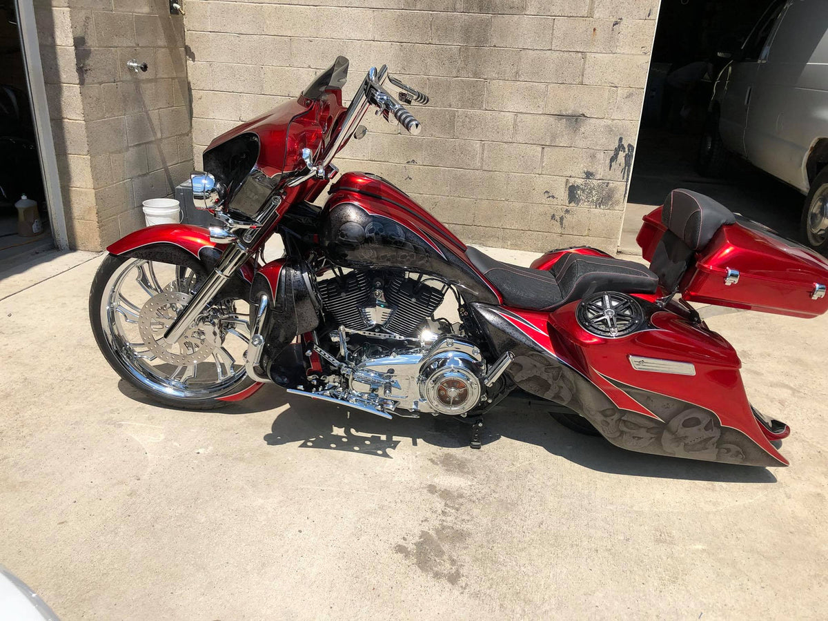 30 Inch Guinzu Chrome Harley Wheel