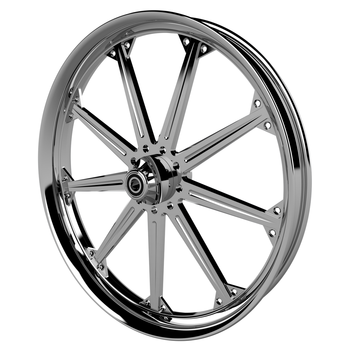 High Stakes Harley Softail | Dyna | Sportster Chrome Wheels