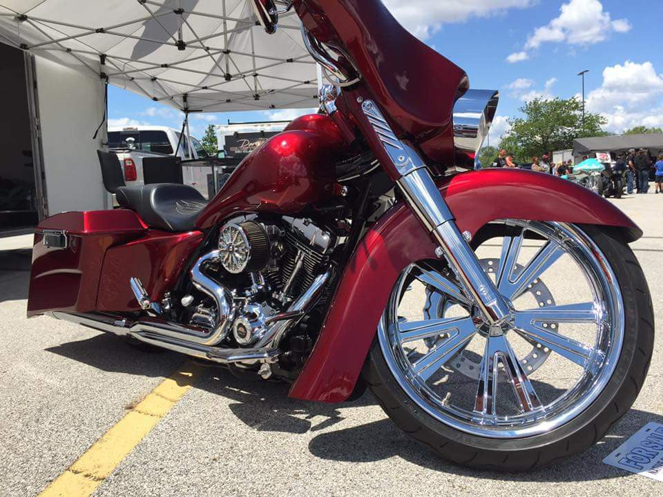 Hot Rod Harley Pan America Chrome Wheels