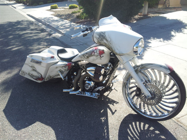 Hurricane Harley Touring Chrome Wheels