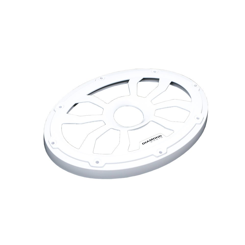 Diamond Audio 6.5" Flush Mount Speaker Grills - White (Pair) - HXM69FWW