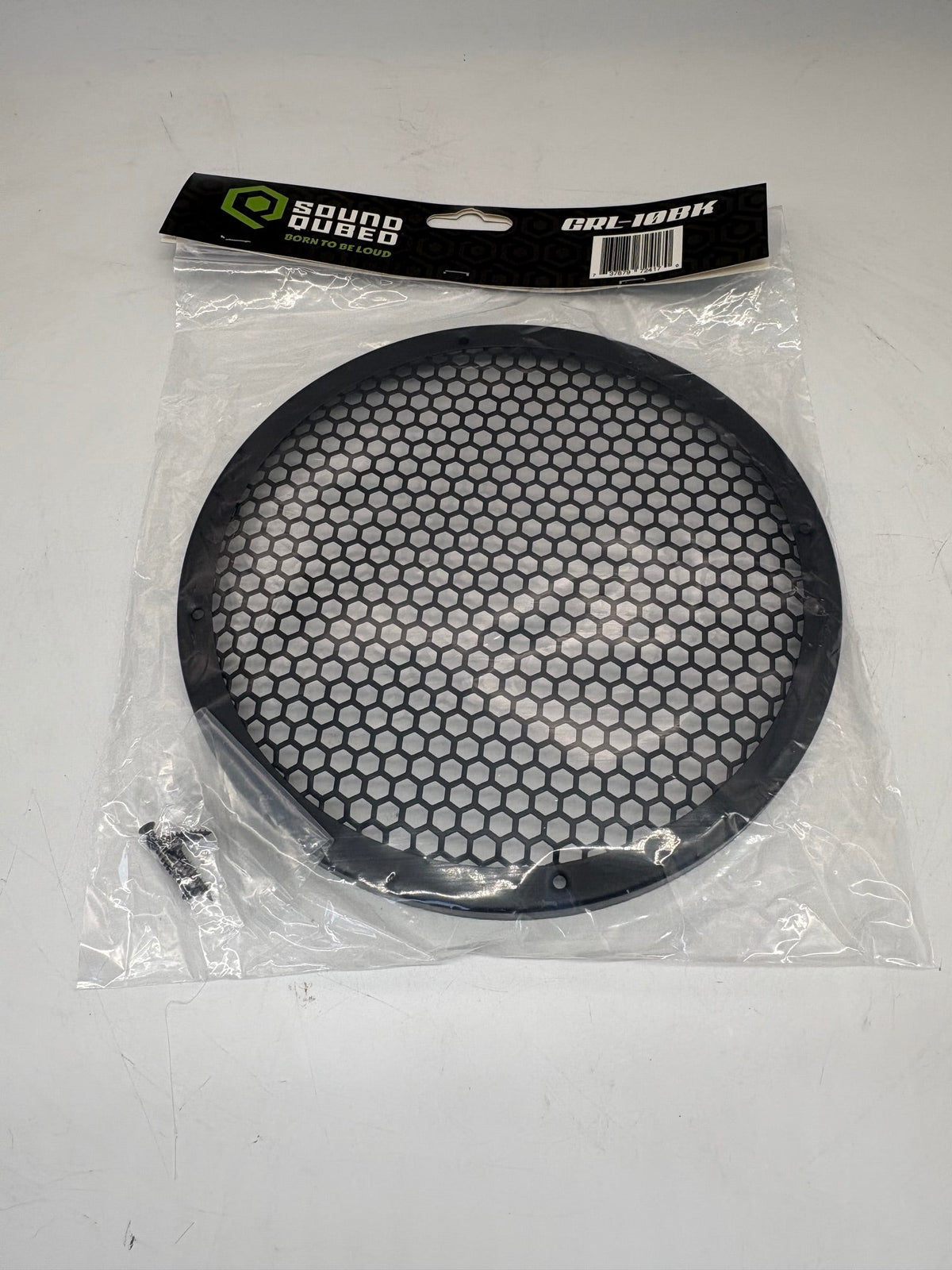 SoundQubed 10" Black Q-Shape Speaker Grille