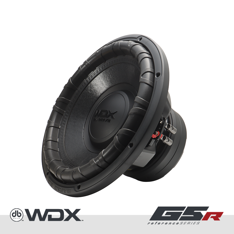 DB Drive WDX15G5R.4 : 15 in. Dual 4-Ohm Subwoofer
