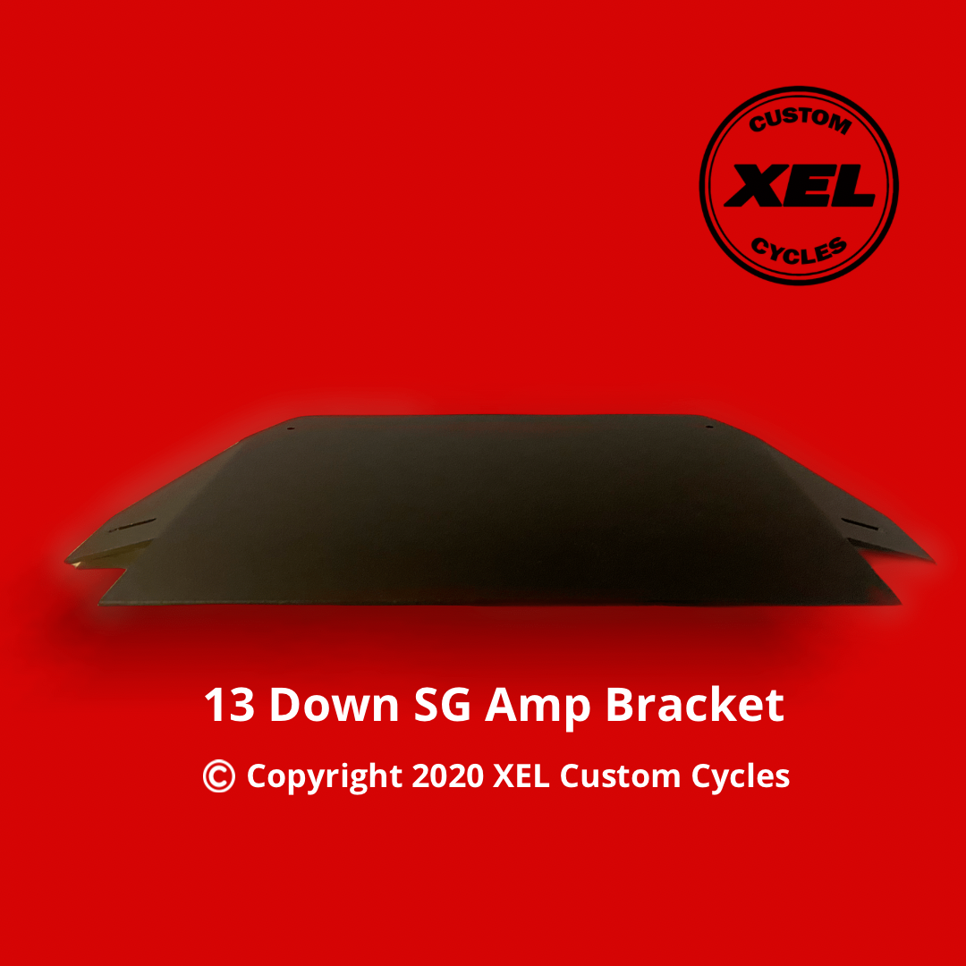 XEL 2013-Down Street Glide Amp Bracket