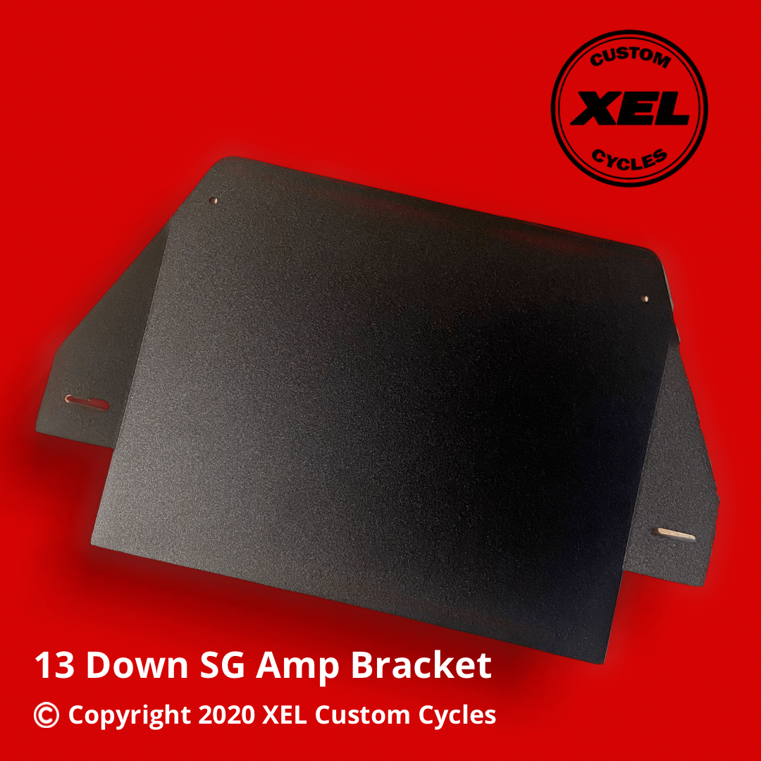 XEL 2013-Down Street Glide Amp Bracket