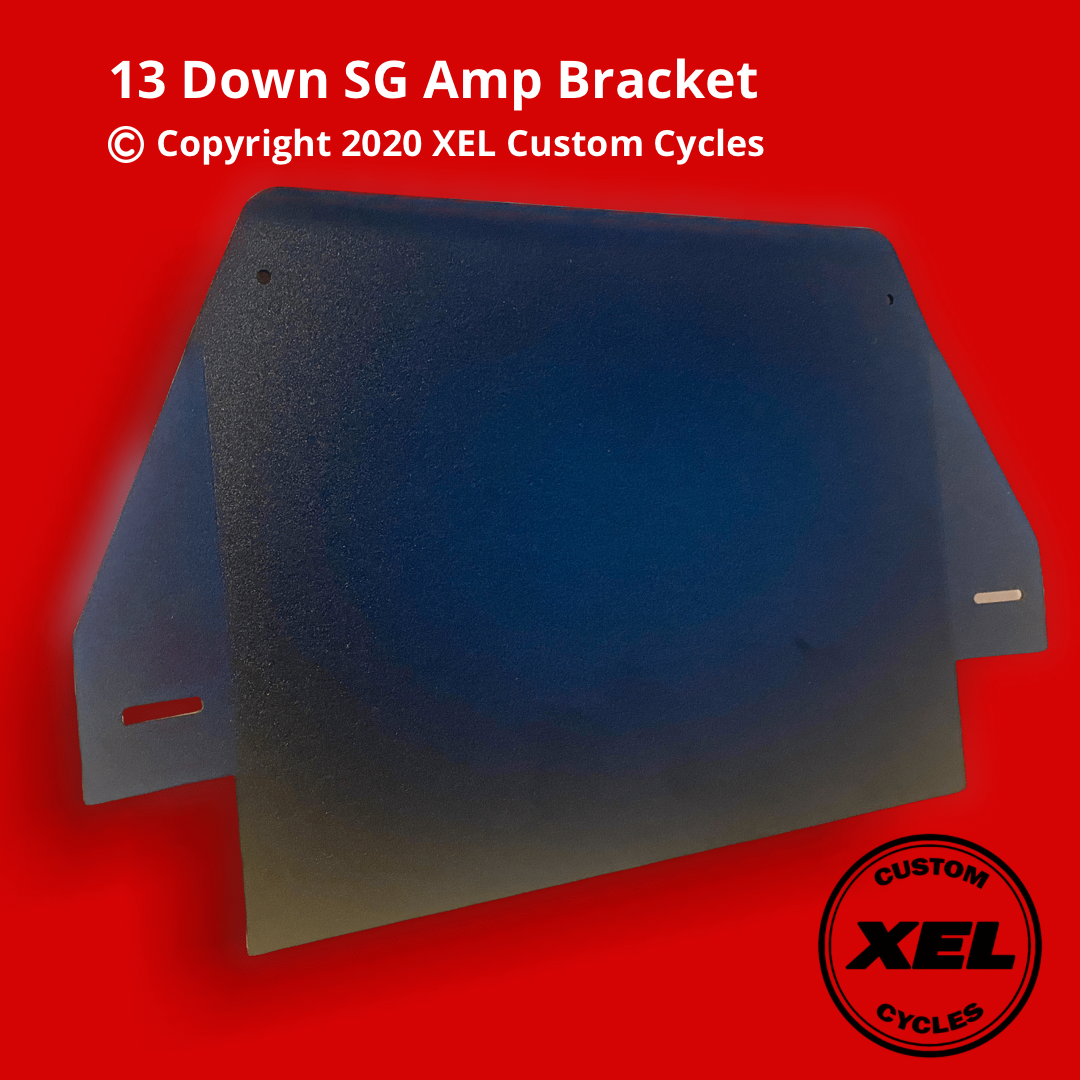 XEL 2013-Down Street Glide Amp Bracket