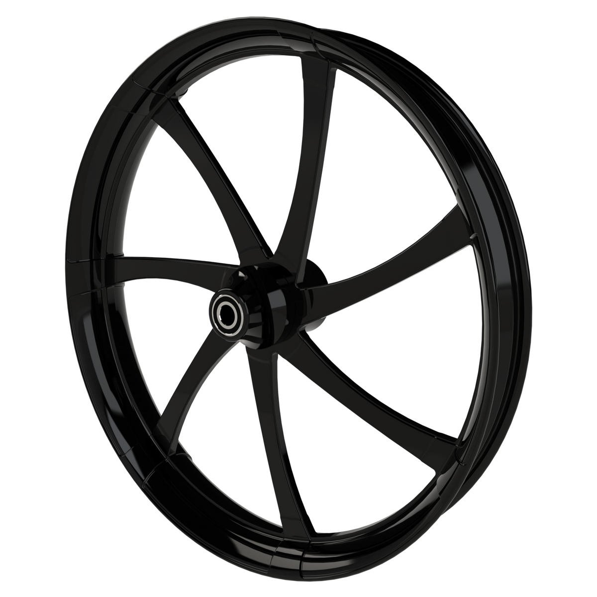 Imitator Harley Softail | Dyna | Sportster Black Wheels