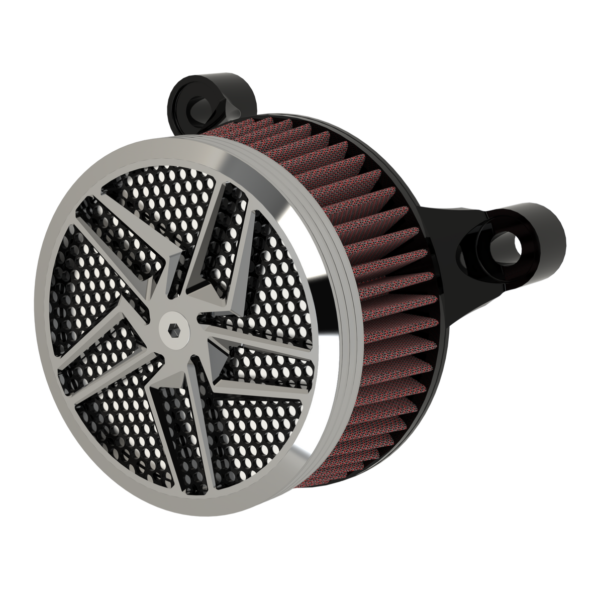 Kryptec Air Cleaner in chrome