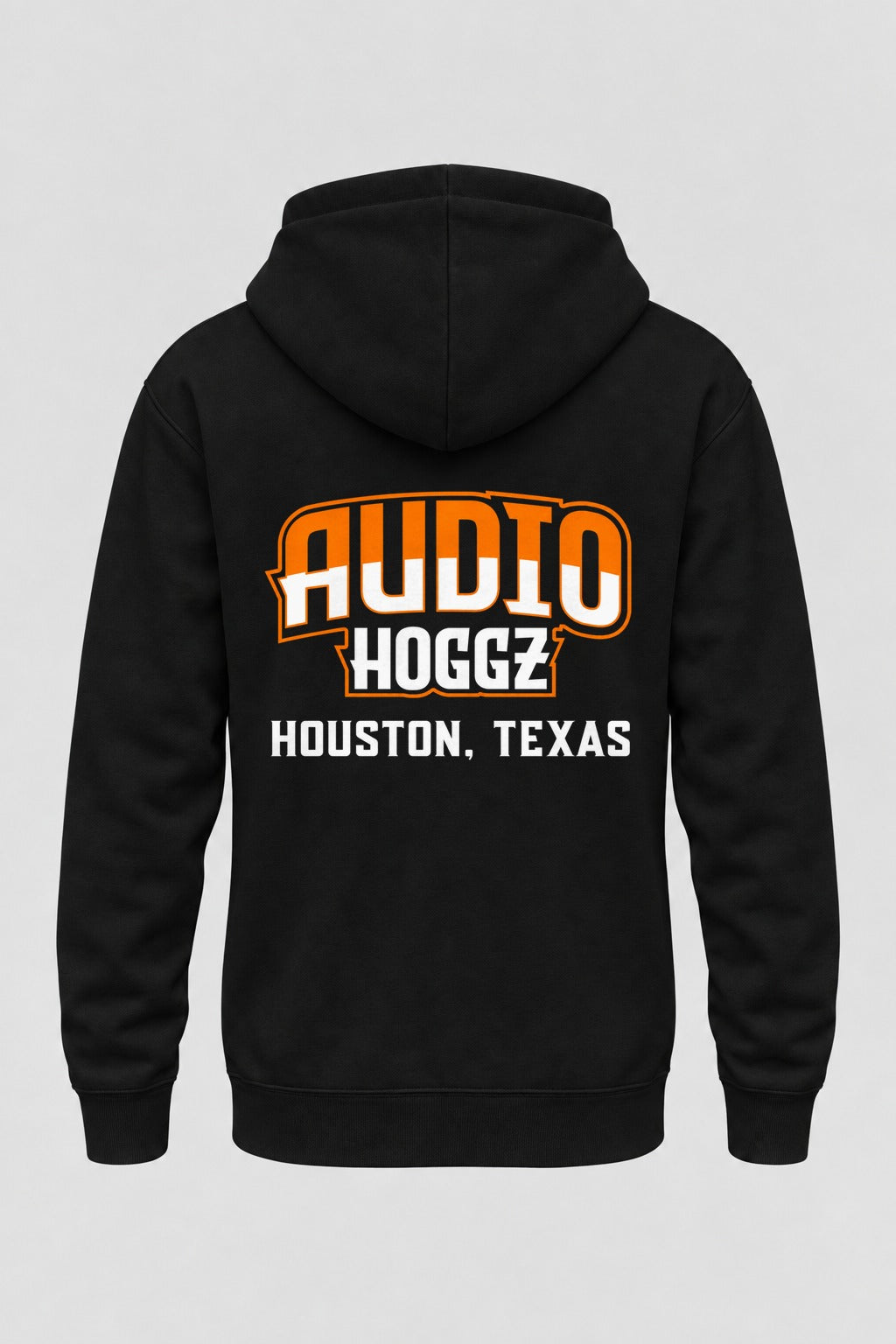 Audio Hoggz "If It's Too Loud, You're Too Old" Hoodie - Black - back