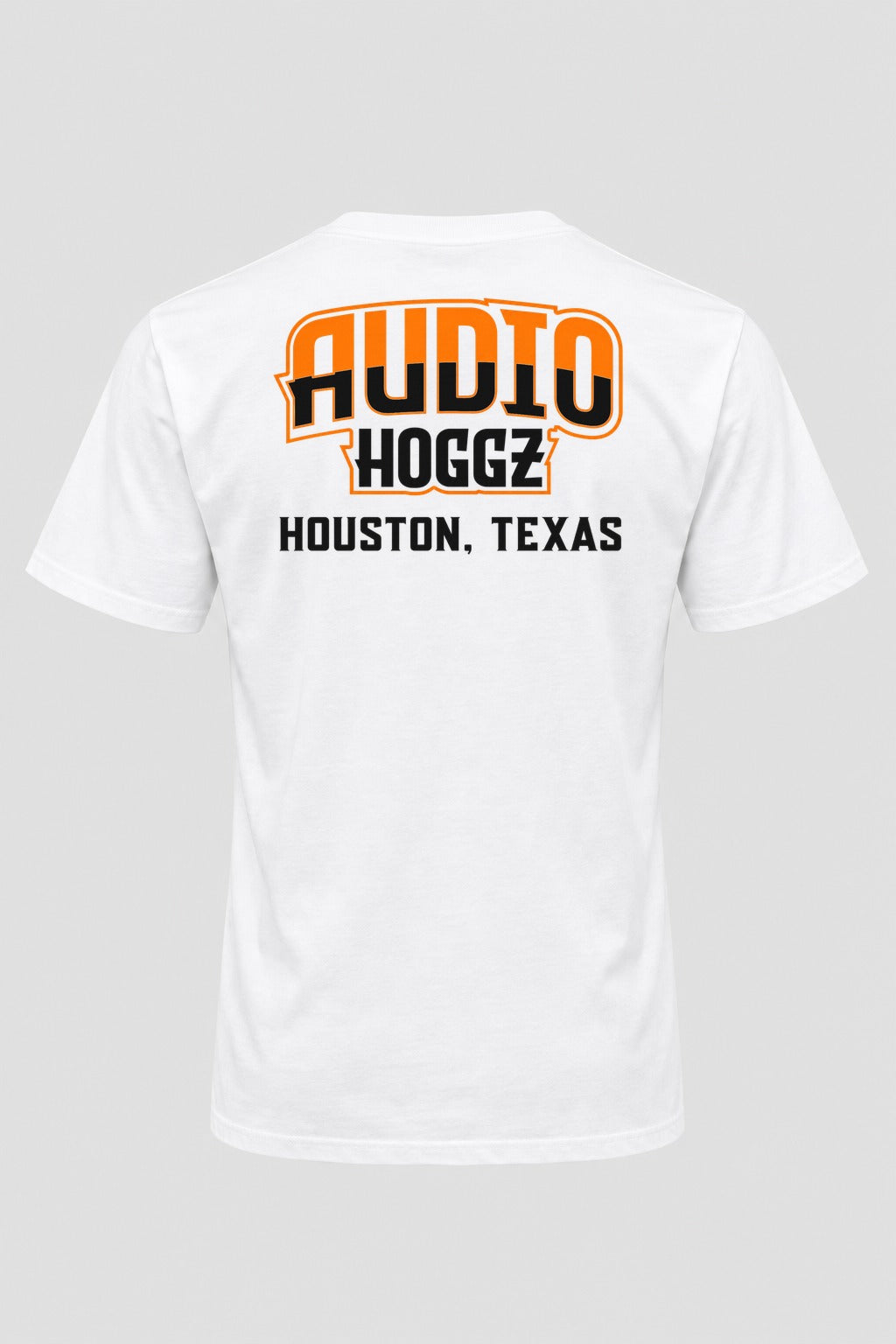 Audio Hoggz "If It's Too Loud, You're Too Old" T-Shirt - White - back