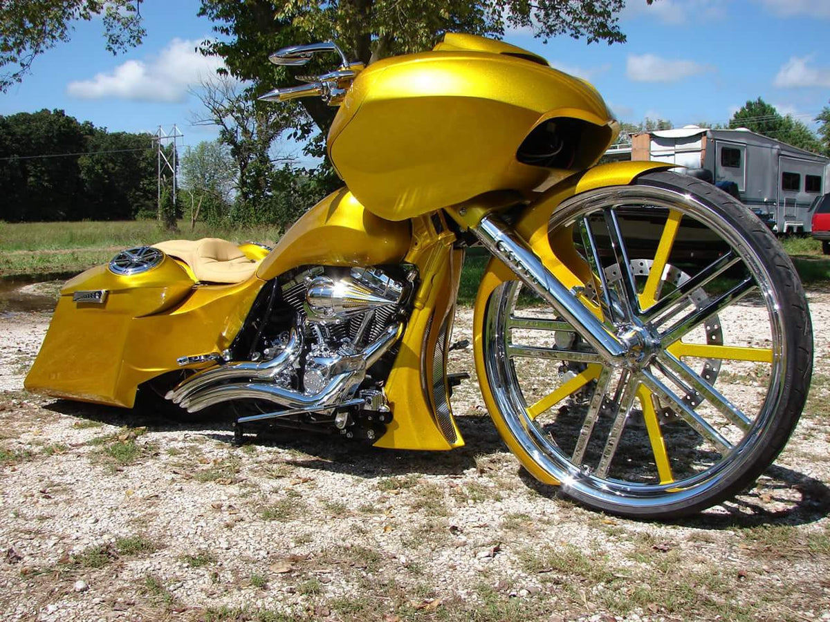 Money Maker Harley Softail | Dyna | Sportster Chrome Wheels