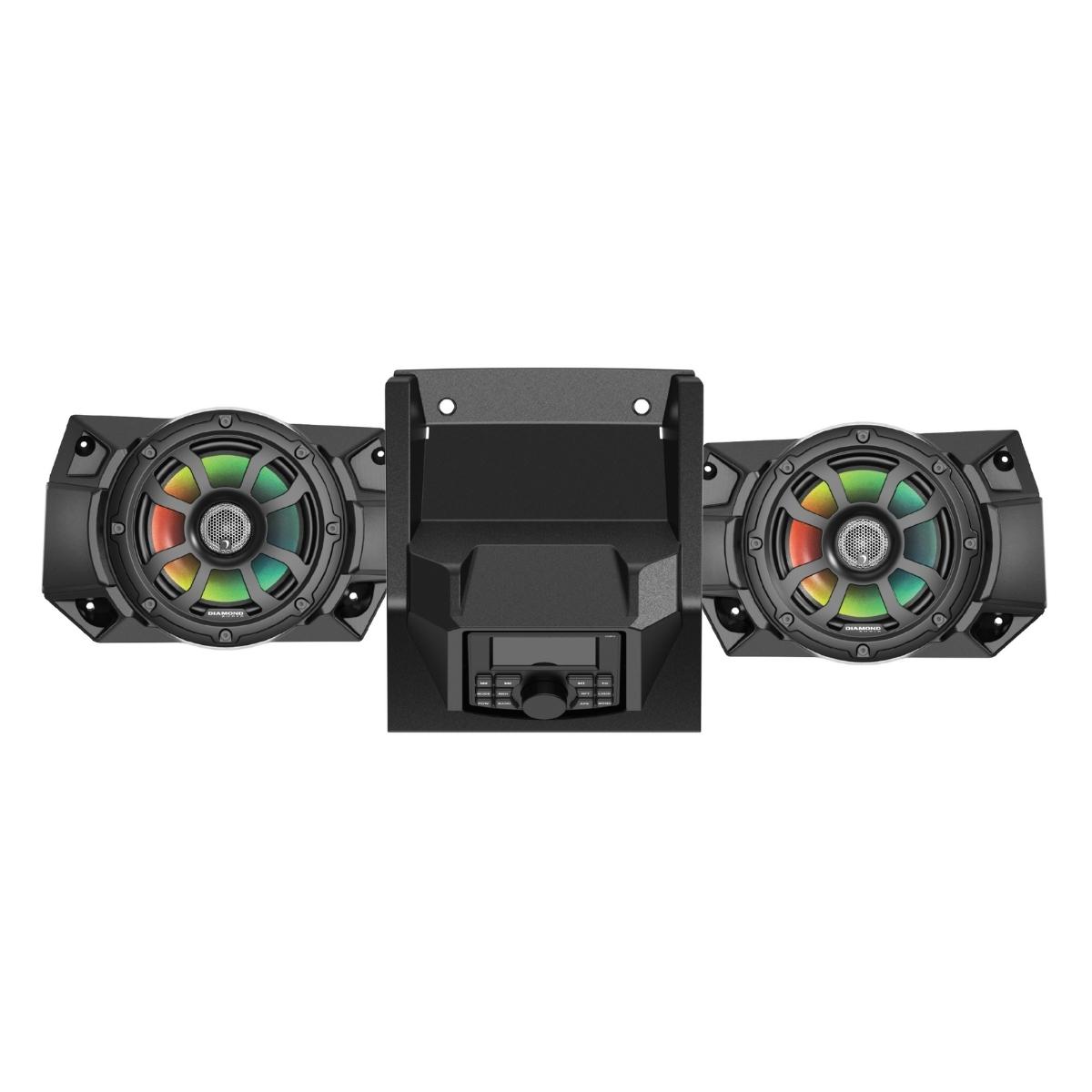 Diamond Audio 2018+ Polaris Ranger Dash Audio Speaker Kit - MSRGRDA