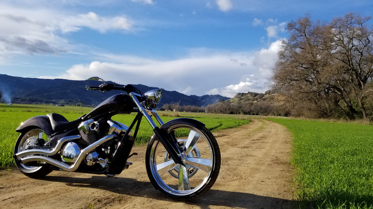 Muscle Harley Touring Chrome Wheels